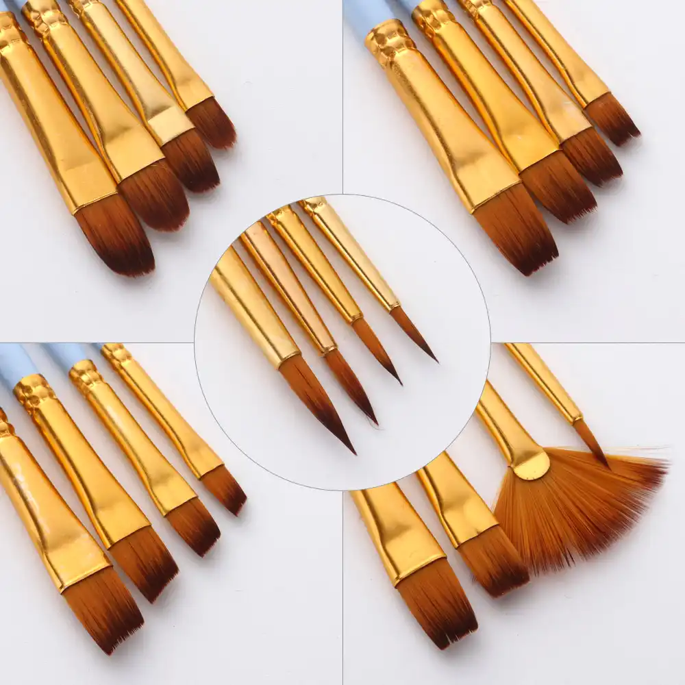 20pcs draw paint brushes set kit artist paintbrush multiple