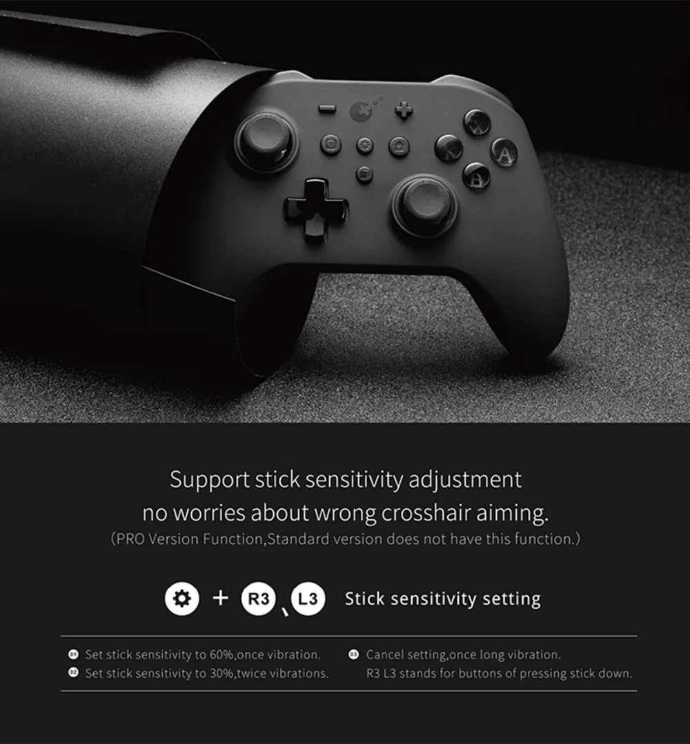 gamepad bluetooth sem fio para interruptor pc