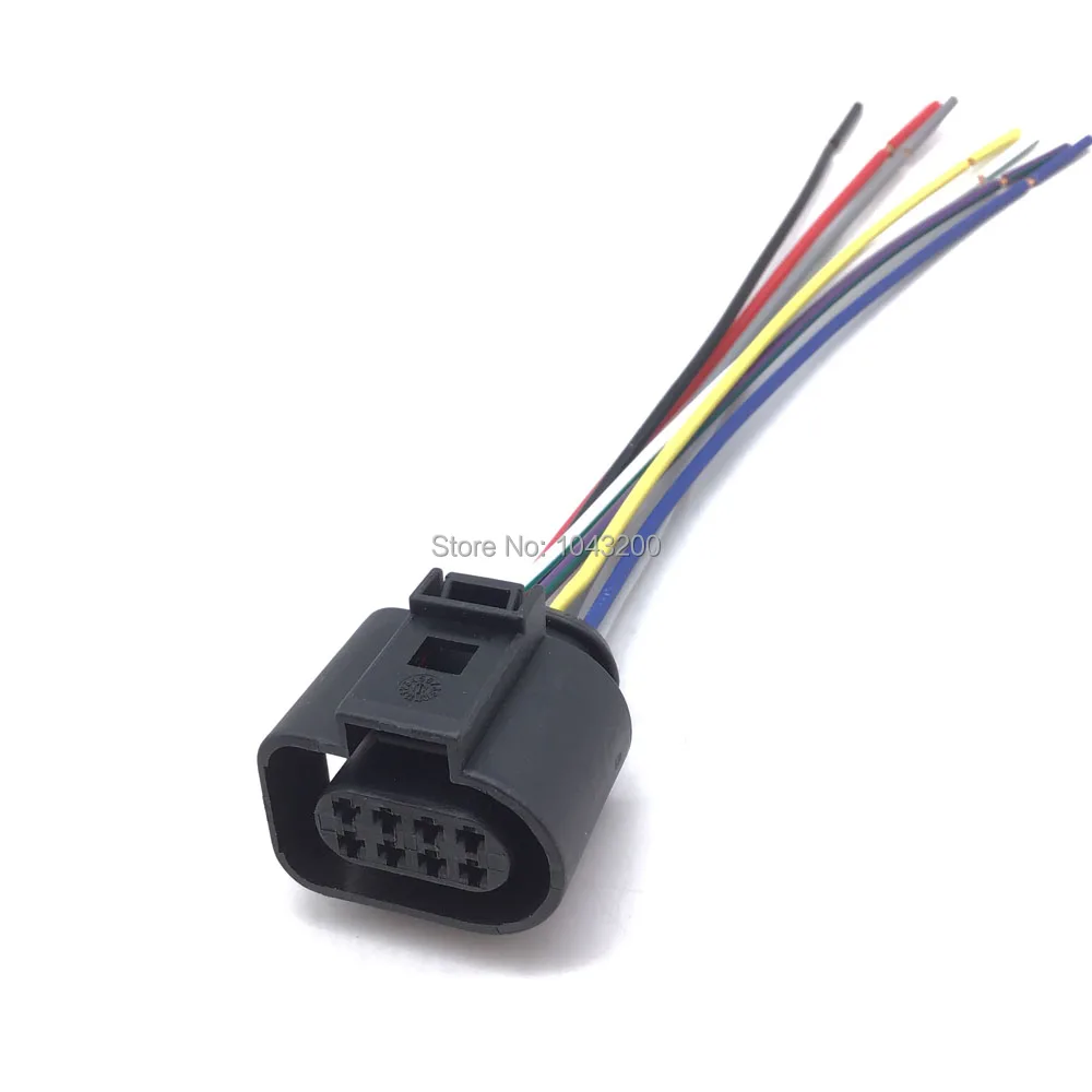 Разъем 1J0973714 для SEAT AUDI VW Skoda VAG 8 контактный разъем с проводным кабелем заднего