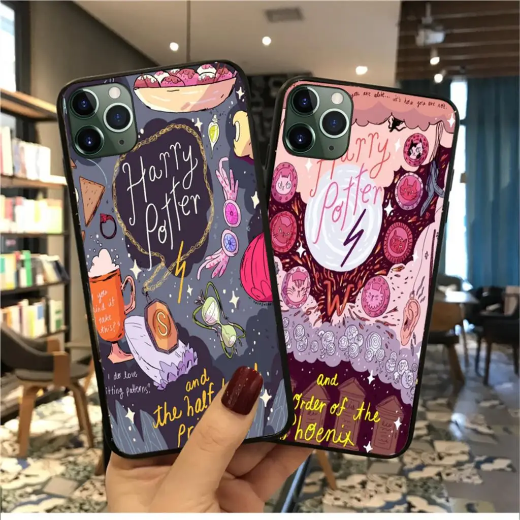 

Yinuoda Potter cartoon magical harry DIY Phone Case cover Shell for iPhone X XS MAX 6 6S 7 7plus 8 8Plus 5 5S XR 11pro max