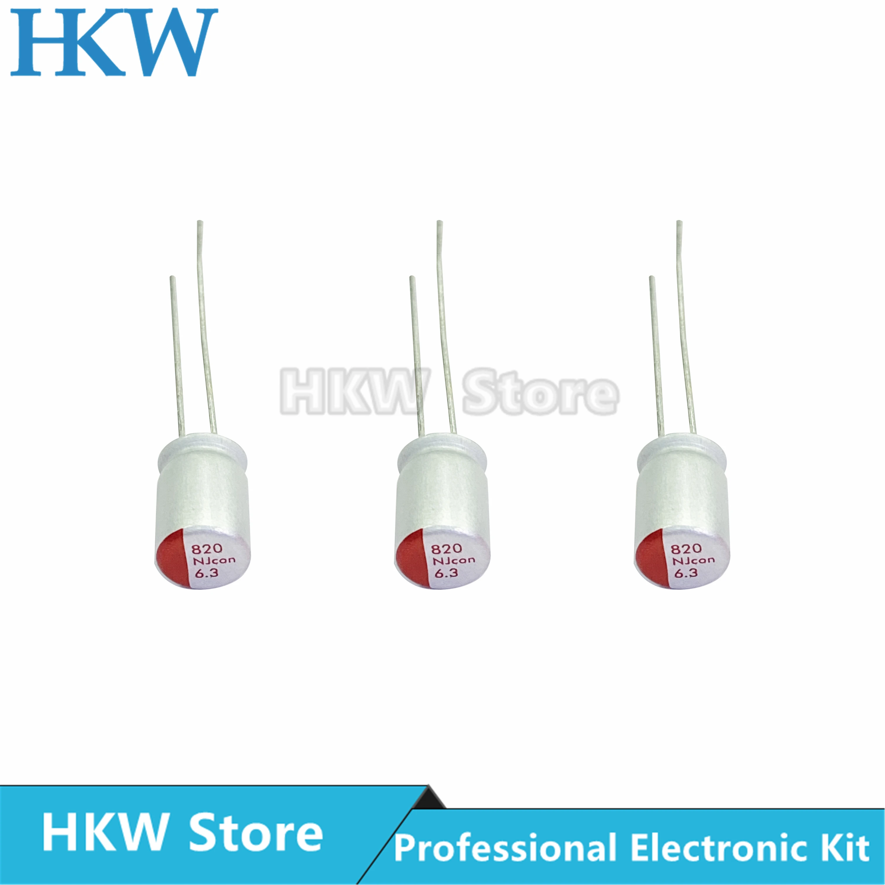 

20pcs NEW DIP 820uF 6.3V 6x9mm Super Low ESR 6.3V820uF For Motherboard VGA Solid Aluminum Capacitor 820UF6.3V High Quality 6*9mm