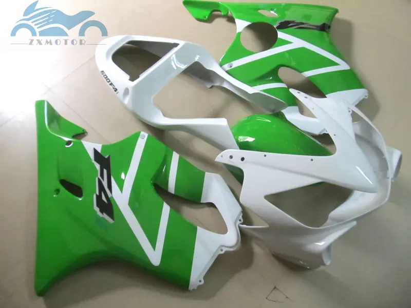 Обновите свой обтекатель OEM комплект Подходит для Honda cbr600f4i 2001 2002 2003 CBR 600 F4i 01 02 03 ABS обтекатель наборы зеленый белый LD28