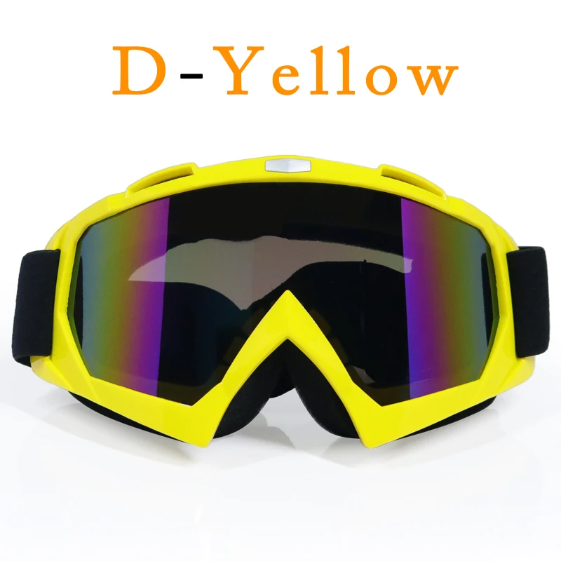 Унисекс лыжные очки для сноуборда маска зимняя для снегохода солнцезащитные очки защита от ветра, УФ излучения зимние спортивные очки - Цвет: A2