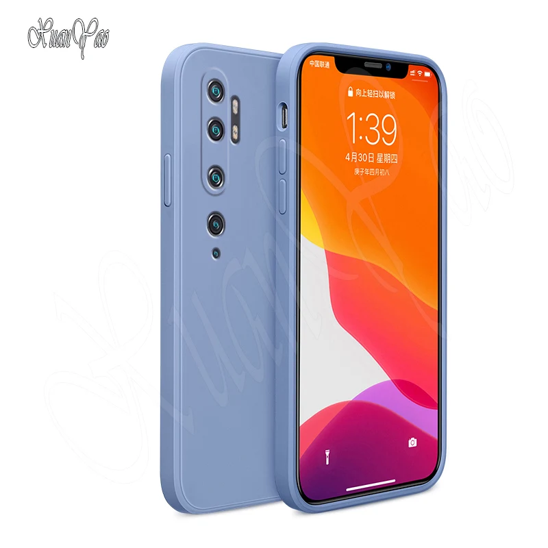 Note 10 Lite-Hülle, XUANYAO, Luxus-Silikon-Coque für Xiaomi Mi Note 10 Pro, Hülle, ultradünn, weich, stoßfest, Mi_voghion.com