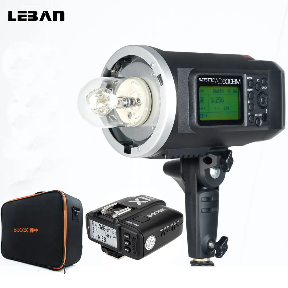 Godox AD600BM Bowens крепление 600Ws GN87 Высокоскоростная синхронизация наружная вспышка