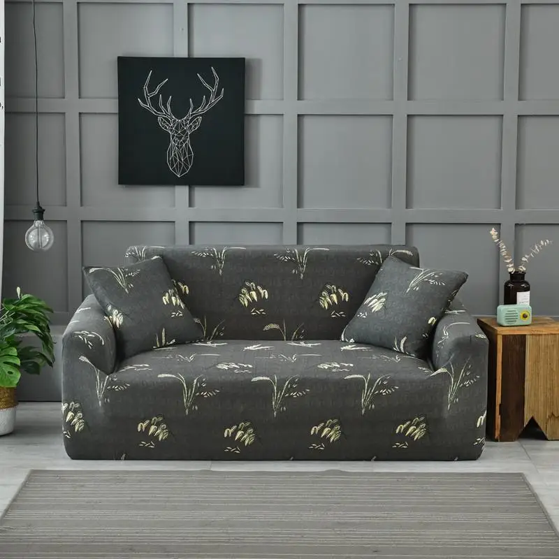 

Simple Fashion Printed Stretch Elastic Sofa Cover All-inclusive Slip-Resistant Anti-dust Couch Cover For Living Room HomeTextile
