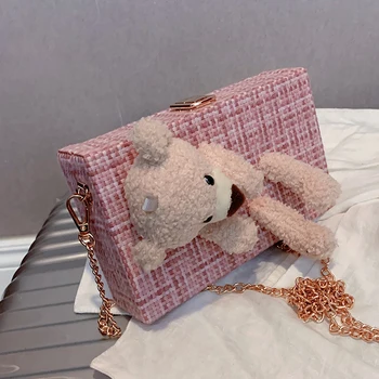 

Cute Girl's Mini Bag 2020 Summer New Fashion Chain Messenger Bag All-match INS Net Red Chain Bag
