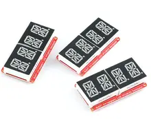 0.54 pouces LED affichage 4 bits 0.54 ''mètre Module de Tube numérique HT16K33 I2C IIC rouge/vert émeraude/Orange Module d'affichage pour Arduino