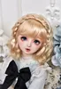 BJD doll 1/3 1/4 1/6 MSD DD super soft silk hair - Flower Field girl 5 color optional doll accessory ► Photo 2/5