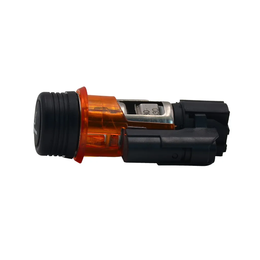 12V автомобильный прикуриватель гнездо разъема питания адаптер Поддержка прикуривателя водонепроницаемая крышка прикуривателя# PY15