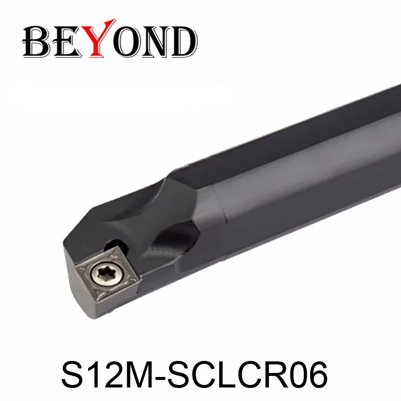 BEYOND SCLCR S12M-SCLCR06 12mm lathe tools internal turning tool holder SCLCR06 carbide inserts CCGT060204-AK H01 cnc boring bar BEYOND SCLCR S12M-SCLCR06 12mm lathe tools internal turning tool holder SCLCR06 carbide inserts CCGT060204-AK H01 cnc boring bar