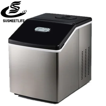

Ice Maker Commercial Milk Tea Shop Household Small Mini Automatic Ice Cube Making Machine Large Capacity