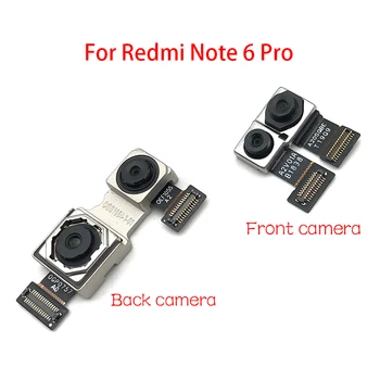 

5pcs/lot Front Camera Flex With Back Rear Camera Module Flex Cable For Xiaomi Redmi Note 6 Pro