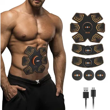 

Smart Wireless Muscle Stimulator Fitness Abdominal Training Device Electric Machine Weight Loss Stickers Body Slimming Massager