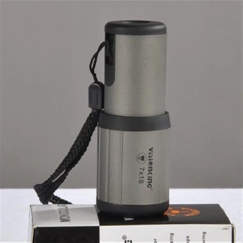 VISIONKING Mini SWD 7x18 HD карманы ночного видения очки одиночный трубный телескоп