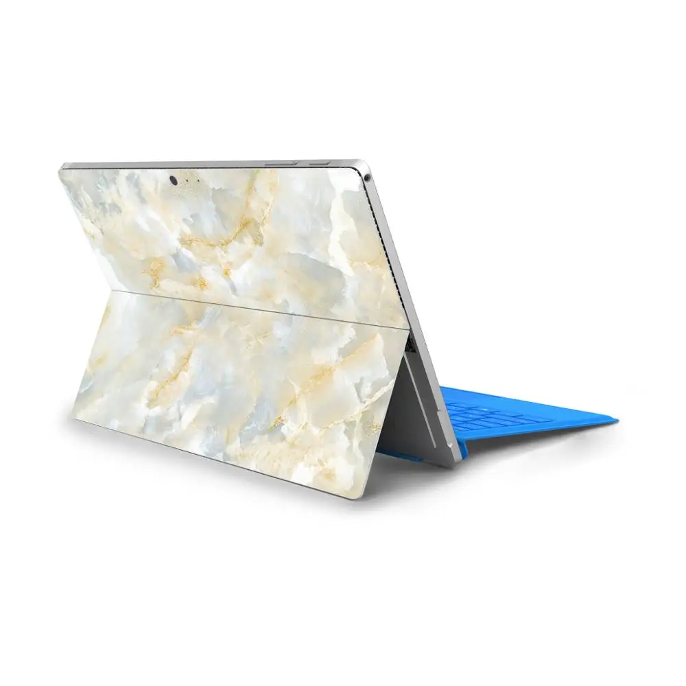 Чехол для ноутбука с мраморным рисунком Microsoft Surface Pro 6 5 4 наклейки Виниловая