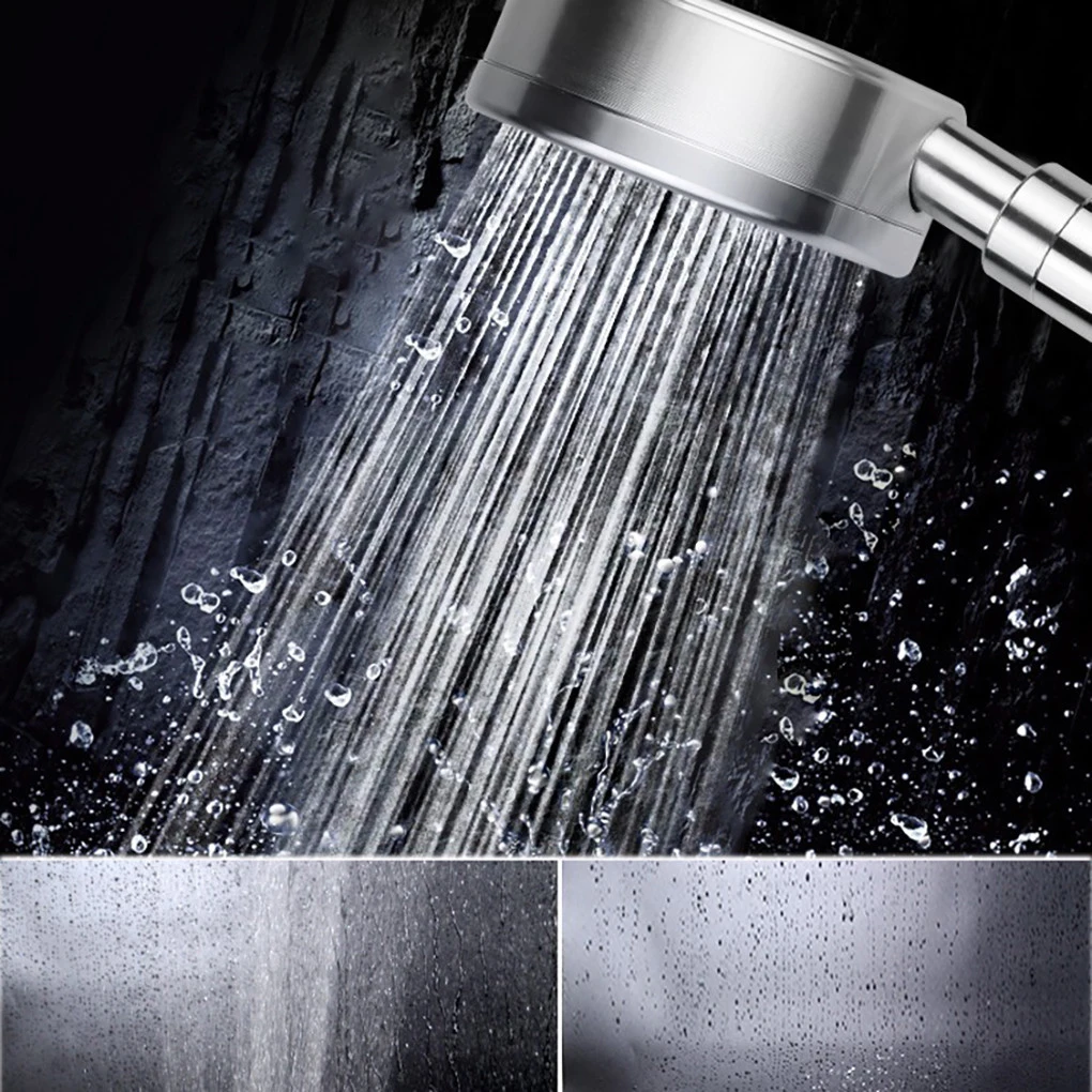 

Aluminum High Pressure Shower Head Water Saving Filter Bath Showers Accessories For Home Bathroom Detachable Adjustable Sprayer