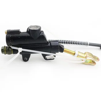 

Rear Brake Assembly Master Cylinder Caliper For ATV Quad Go Karts 50 90 110 125cc Tubing length 1550mm