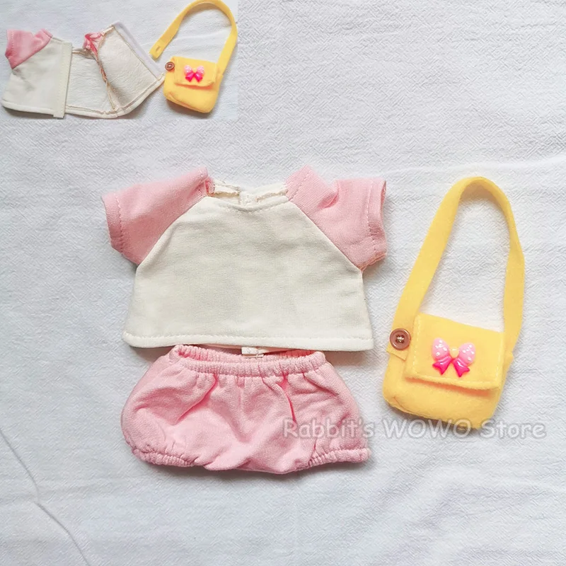 Doll Clothes Fit 25cm Baby Dolls 1/6 BJD Doll  Accessories New Born Outfits Cute Dress Suit Girls Children Gifts 14