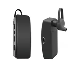 Mini walkie talkie Mini Wireless Bluetooth walkie talkie in hotel hair salon light ear hanging walkie talkie