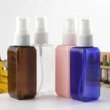 

1/5PC Travel Transparent Plastic Perfume Atomizer Small MIni Empty Spray Refillable Bottle Toner Lotion Spary Bottle