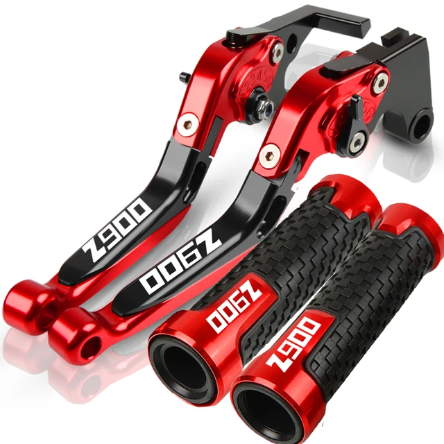 Motorcycle CNC Aluminum For KAWASAKI Z900 2017-2019 Brake Clutch Levers Handlebar Handle Grips Ends Z 900 Z-900 2018 2017 2019 Z900 2017-2019