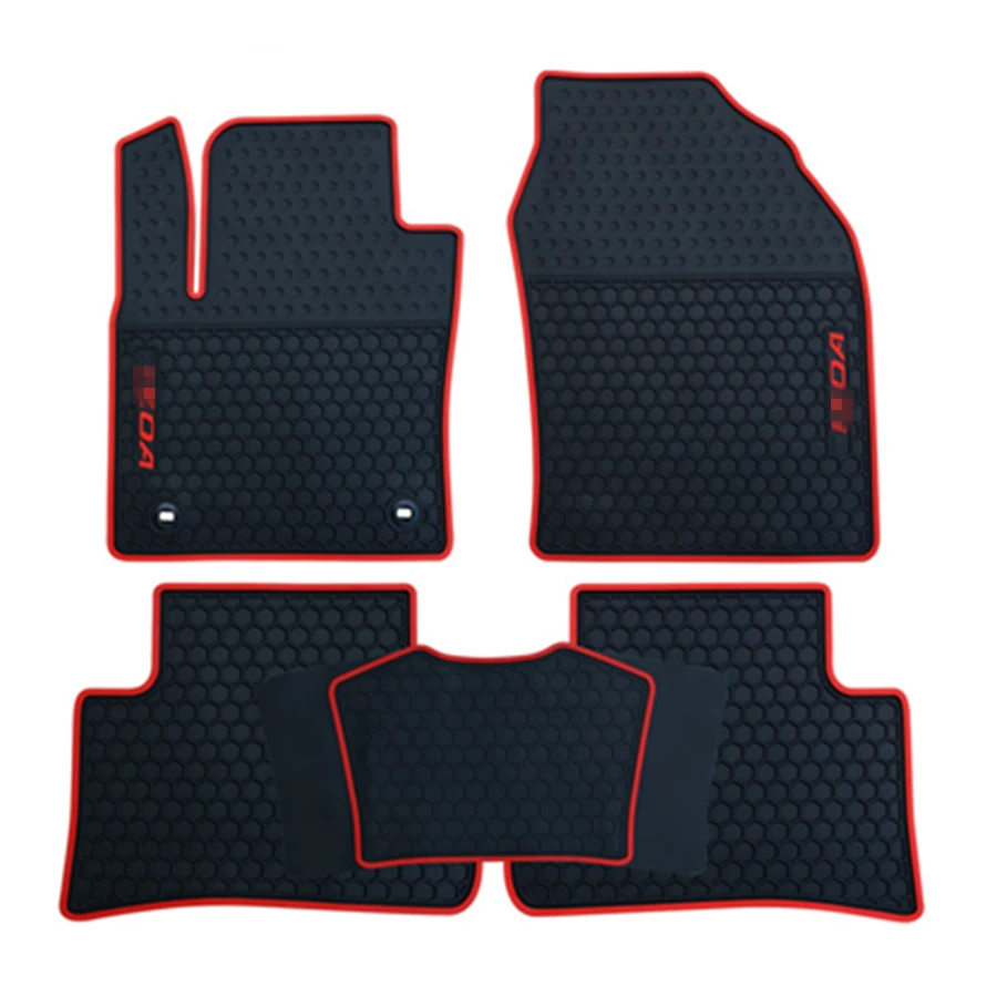 

YJ99 For Toyota IOZA ioza 2018 Year High Quality Anti Skip Latex Durable Carpets Special Rubber Car Floor Mats