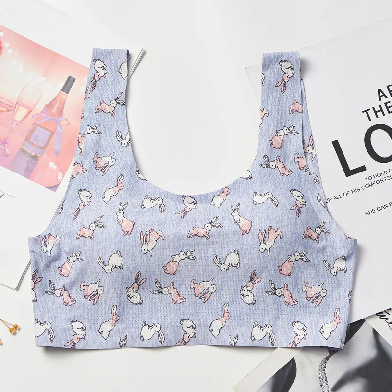 Женский Бюстгальтер-бандо бесшовный Укороченный бюстгальтер пуш-ап женский