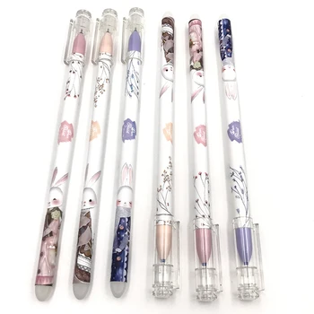 

Gel Pens Erasable Cute Korean Pens 0.5mm/0.38mm/0.35mm Gel Ink Pen Office and School Supplies Multi type optional 12Pcs/Set