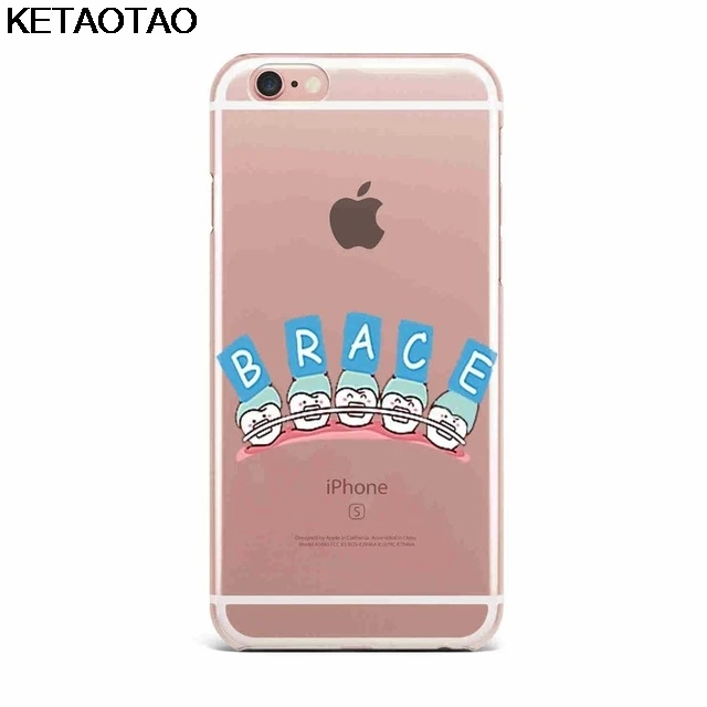 Серый KETAOTAO доктор стоматолог стетоскоп телефон чехол s для iPhone 4 5C 5S 6S 7 8 Plus XR XS Max чехол кристально чистый мягкий TPU чехол s - Цвет: Серый