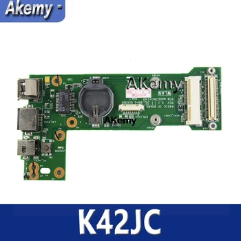 

Amazoon K42JC REV2.0 K42JC REV 2.1 IO BOARD For Asus X42J A42J A40J K42JC K42JR K42JZ K42JY K42JV POWER BOARD USB Power Board