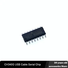 

1pcs 100% New Original CH340G CH340 340G SOP-16 Chip R3 Board Free USB Cable Serial Chip