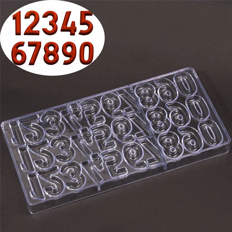 Numbers Semicircular Spiral Sugarcraft Silicone Mold Fondant Cake Decorating Tools Chocolate Gumpaste Dessert Baking Mould | Дом и сад