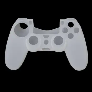 

Clear Silicone Protective Skin Case For Sony Dualshock 4 PS4 DS4 Pro Slim Controller Thumb Grips Joystick Caps