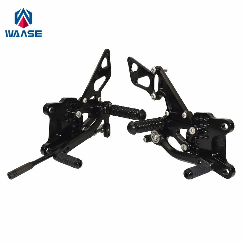 Waase для Kawasaki Ninja ZX10R ZX-10R ZX 10R 2006 2007 2008 2009 2010 гоночные задние наборы подножки колышки