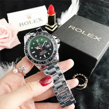 

Rolex- Women Men's Quartz Watch fashion Gift gold Casual Waterproof watches Fast Delivery