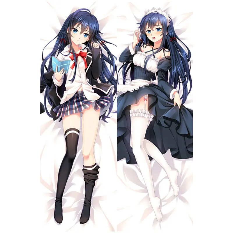 Аниме Yahari Ore no Seishun Love Go wa Machigatteiru наволочка сексуальная девушка 3D двустороннее постельное белье обнимающее тело наволочка