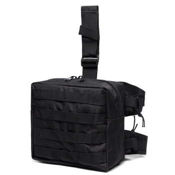 

Outdoor Belt Bag Fashion Thigh Bag Utility Waist Pack Pouch Adjustable Hiking Male Waist Hip Motorcycle Leg Bag Waist Bag