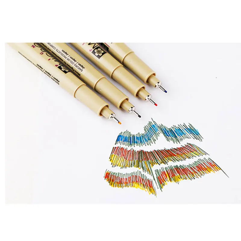 

Professional Felt Tip Pen Art Markers Pens Drawing Liner Sketch Design Sketching Art Supplies Art Fine Liner brush color Pen Set