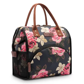 

LOKASS Large capacity thermal insulation bag multi-functional thickened lunch bag food grade lunch bag high-end fashion thermal