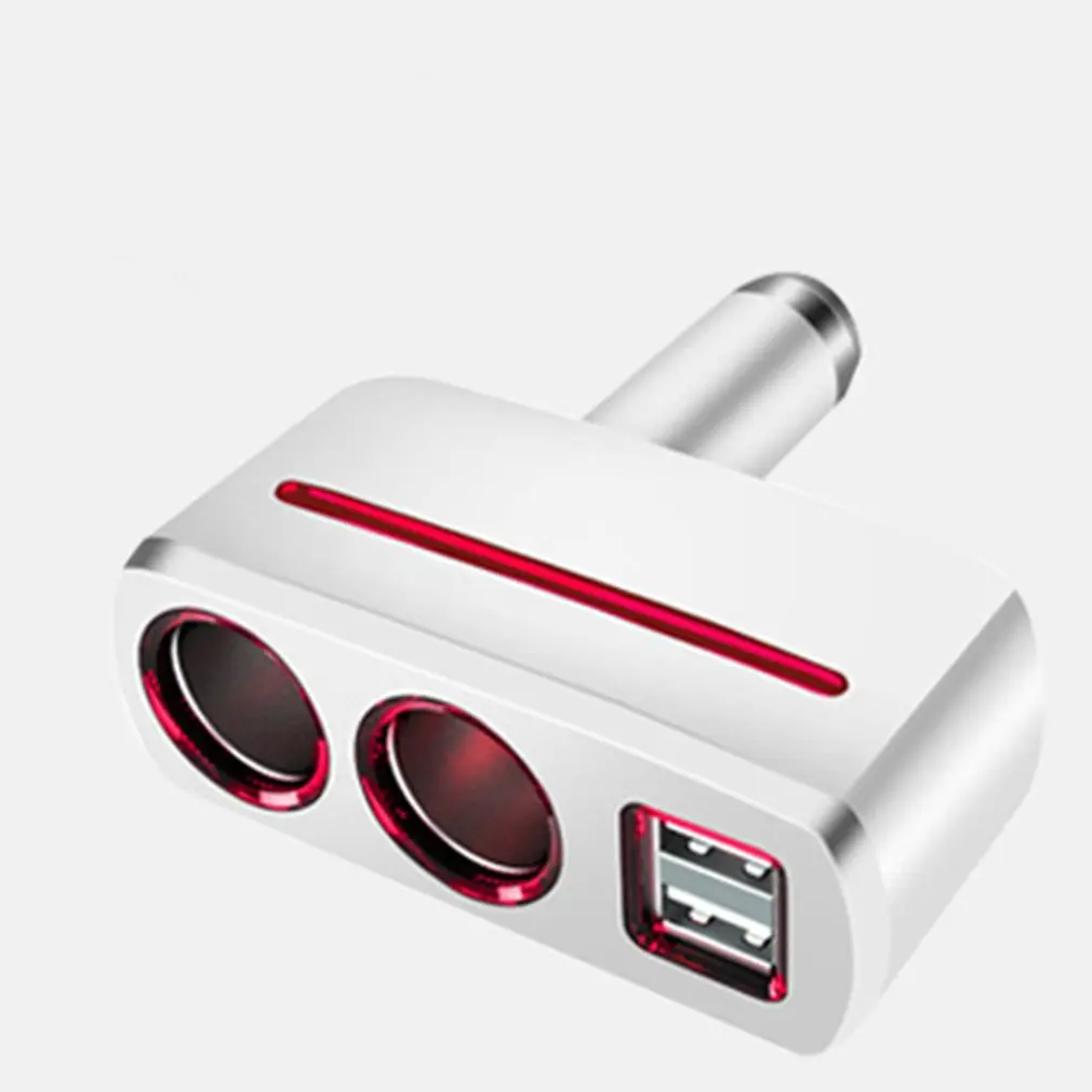 3.1A двойной USB автомобильный прикуриватель гнезда адаптеров автомобильное USB зарядное устройство с светодиодный Универсальный Авто Зажигалка разветвитель