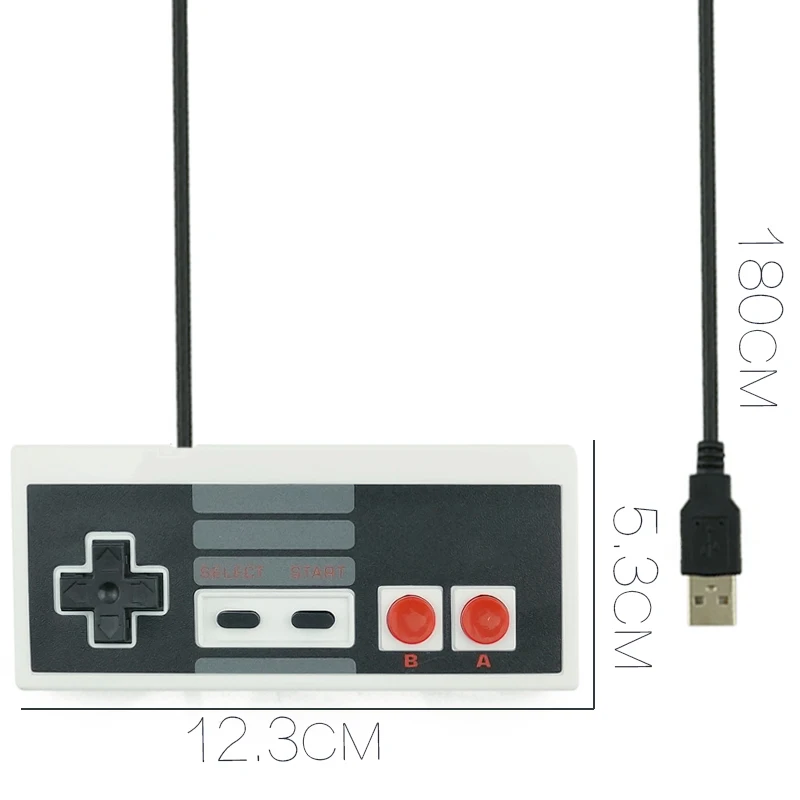 Классический игровой контроллер DATA FROG с USB джойстик для NES Windows ПК MAC компьютерный