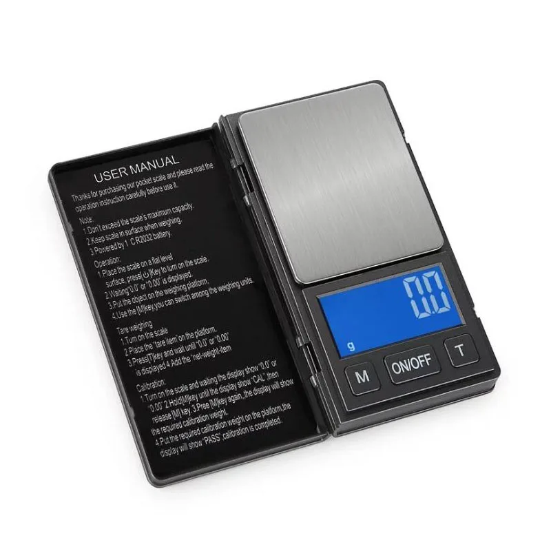 Tragbare Hochpräzise 200g 0,01g Digitale Taschenwaage Für