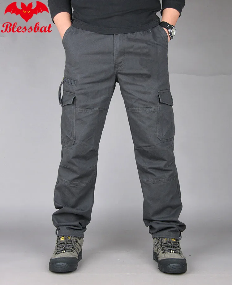 

New cargo pants 2019 for men with multiple pockets, military tactical pants, casual men's long pants, streetwear, straight army
