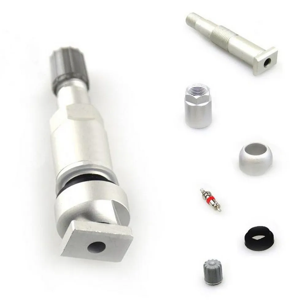 4 PC Tire Pressure Sensor Valves Aluminum Alloy TPMS TPS Stem Tyre Pressure Monitoring System Gas Nozzle