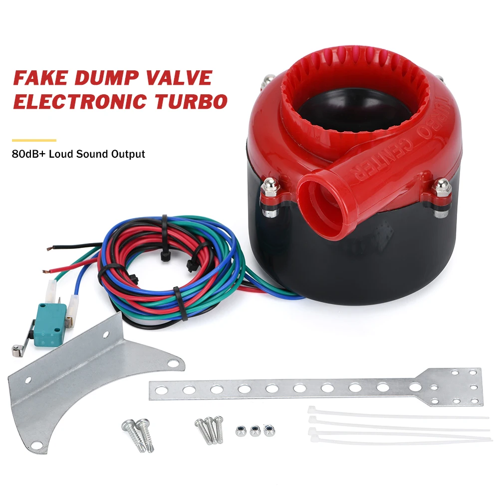 VGEBY1 Car Dump Valve Turbo Blow off Hooter Electronic Valve Fake Analog Sound BOV Simulator Kit 