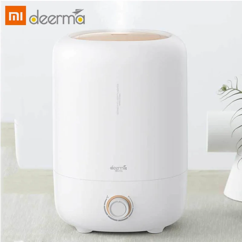 

Xiaomi Deerma Mute Household Humidifier Ultrasonic 5L Large Capacity Air Humidifier Purifying Mist Maker