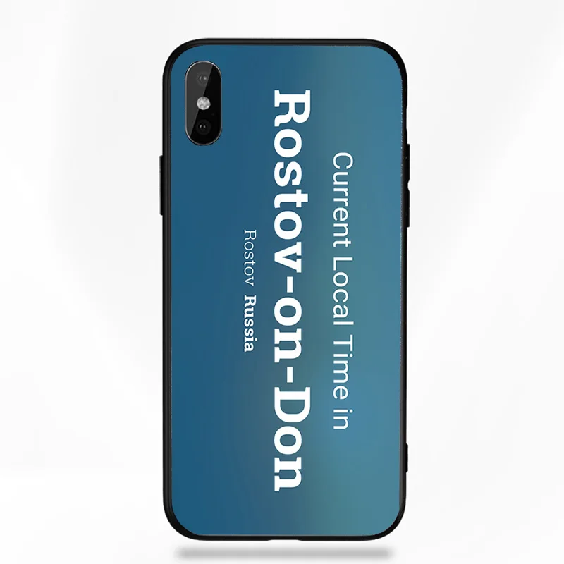 A2696 Чехол для телефона Shomurodov чехол для iphone DIY для Rostov FC чехол черный мягкий TPU для iphone 11Pro X XR XS MAX 7 8 7plus 6 6S 5S SE 5 - Цвет: A2696