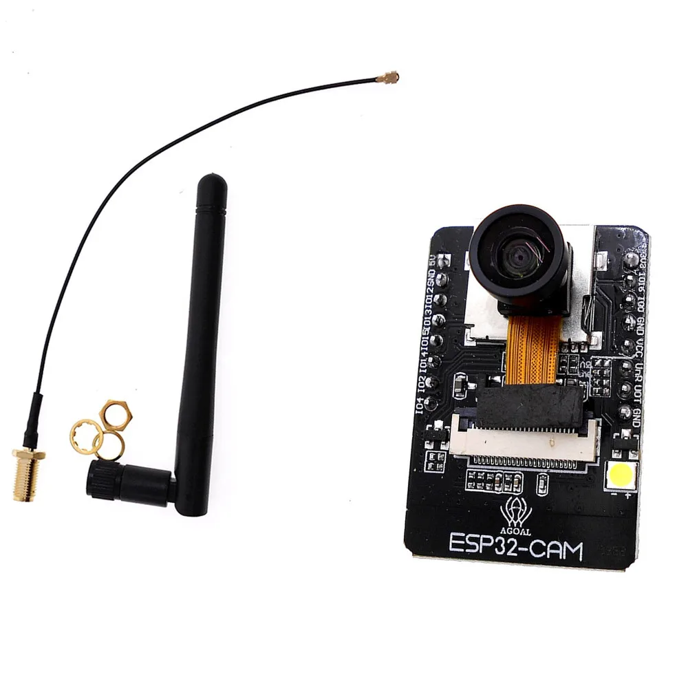 

ESP32-CAM with Camera Module OV2640 160 degrees antenna ESP32-S WiFi + Bluetooth Module Camera Module ESP32 Development Board