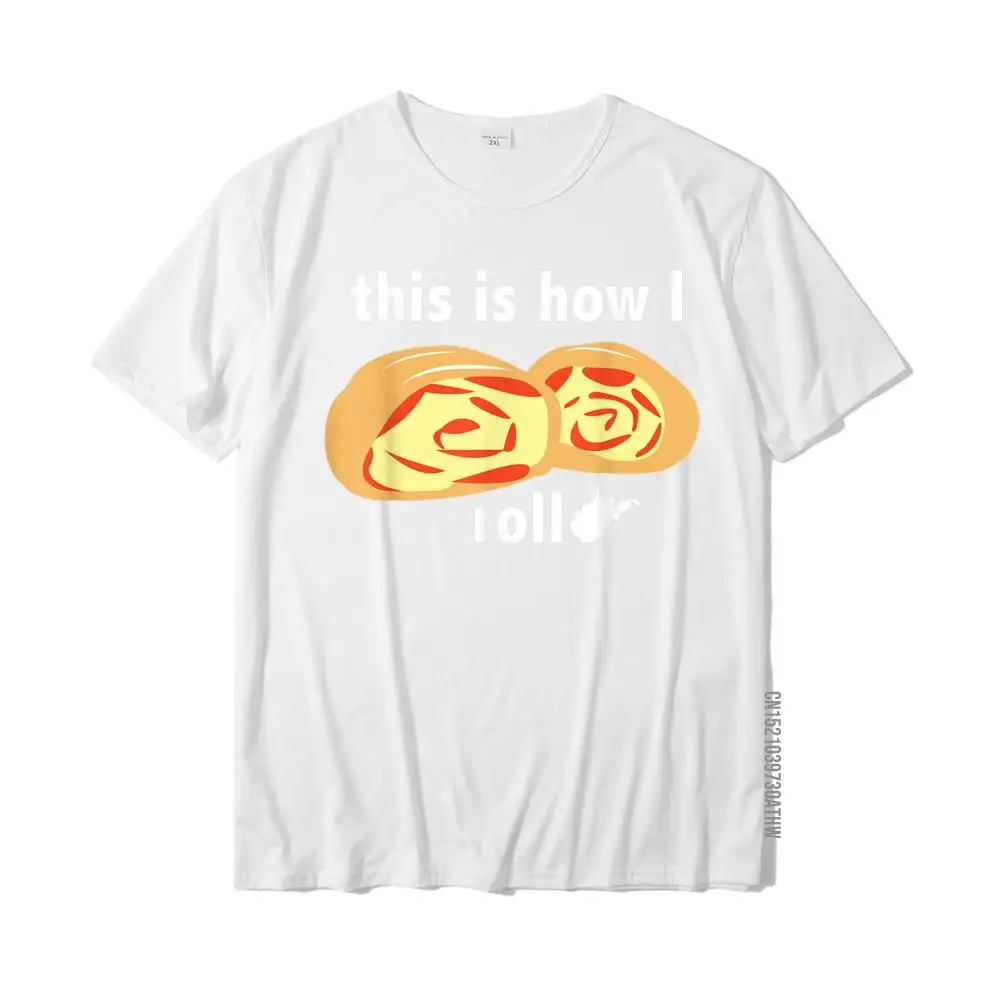 Rife Mens T Shirts Round Collar Short Sleeve 100% Cotton Funny WV Pepperoni Roll T-Shirt__MZ19346 Tees Design Top T-shirts Funny WV Pepperoni Roll T-Shirt__MZ19346 white